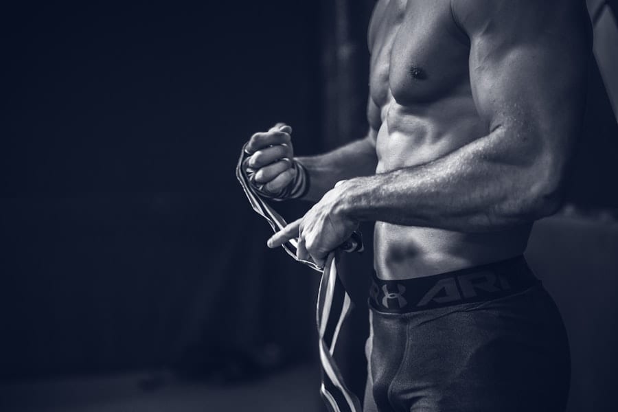 Photo muskelaufbau krafttraining bodybuilding
